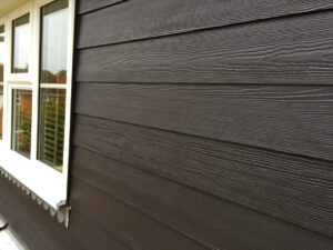 Black HardiePlank Cladding Close Up