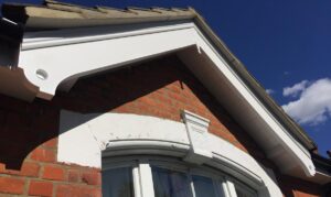 Custom bargeboard roofline installation