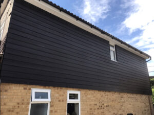 Black HardiePlank Cladding