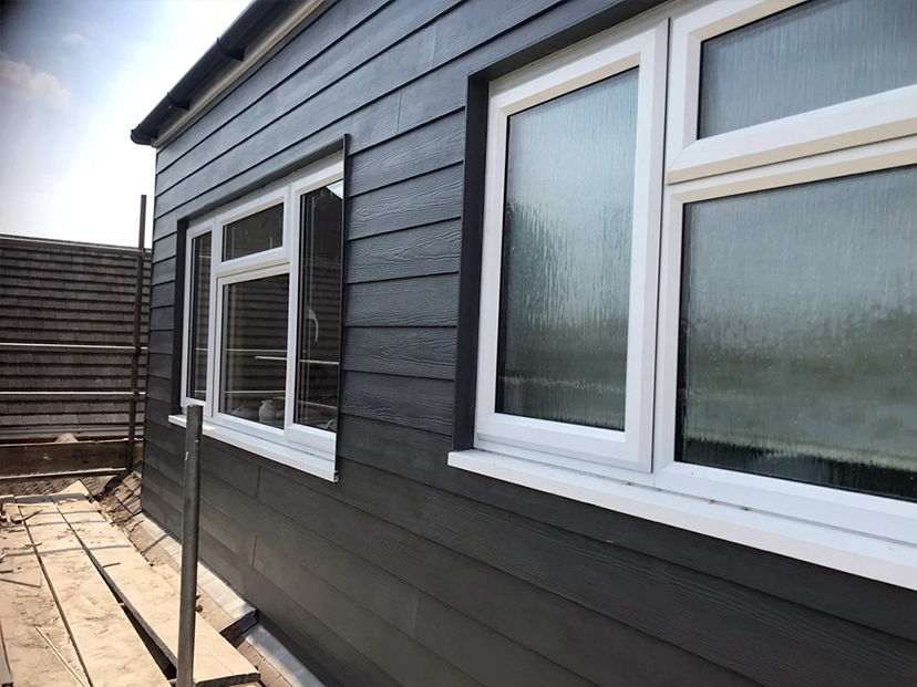 hardie plank cladded loft conversion